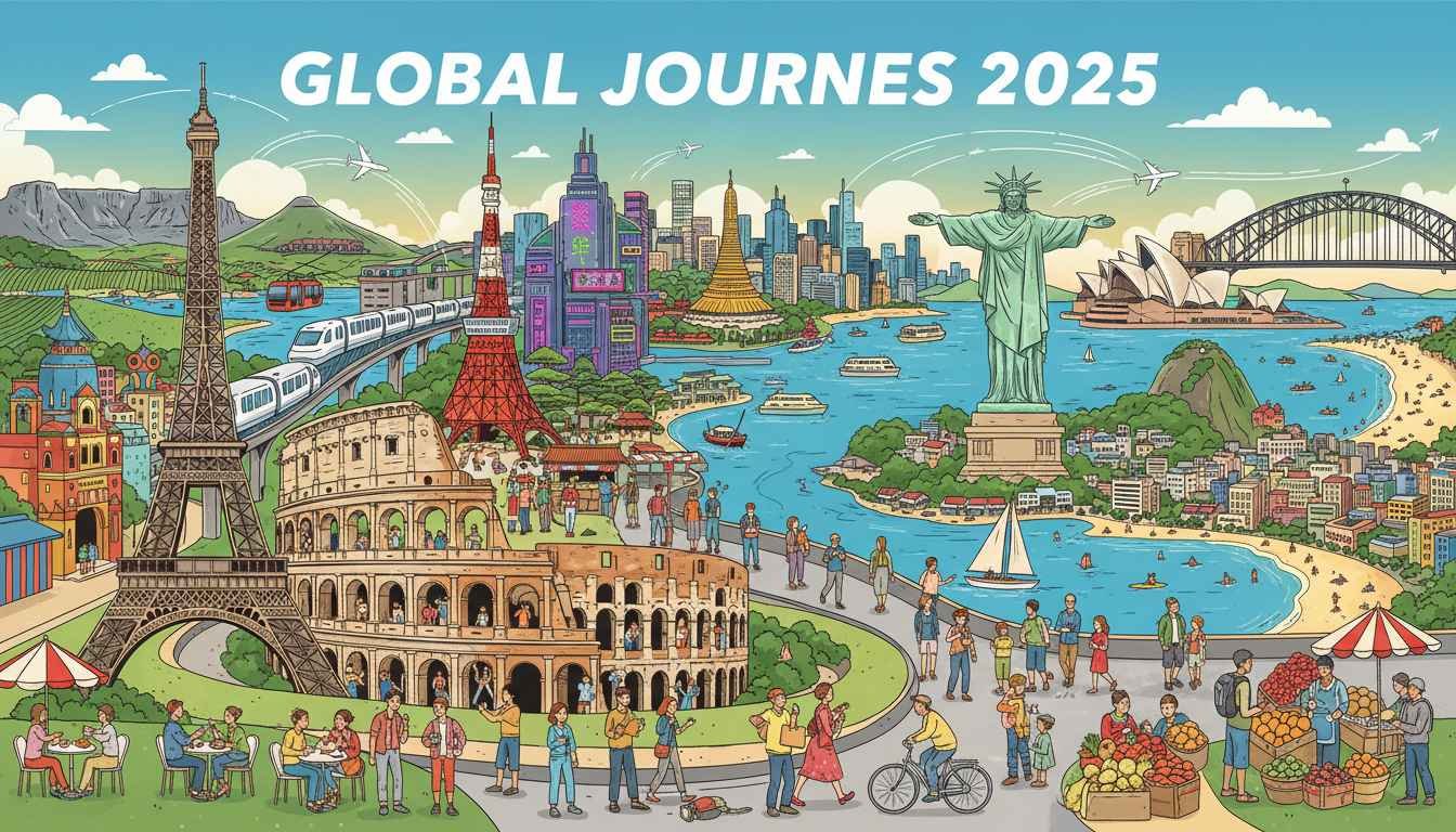 most popular places to visit in 2025