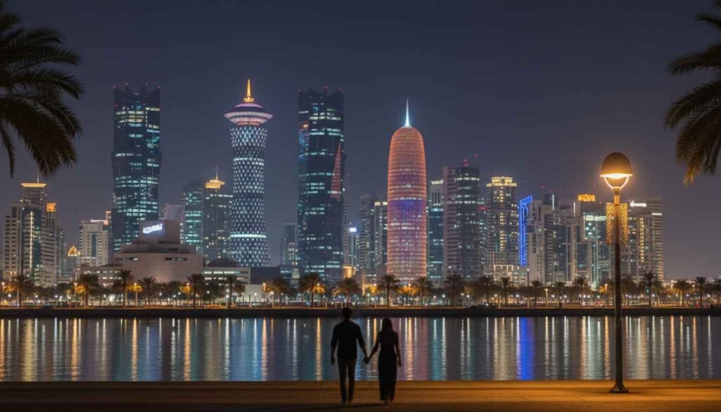 best places to visit in qatar at night