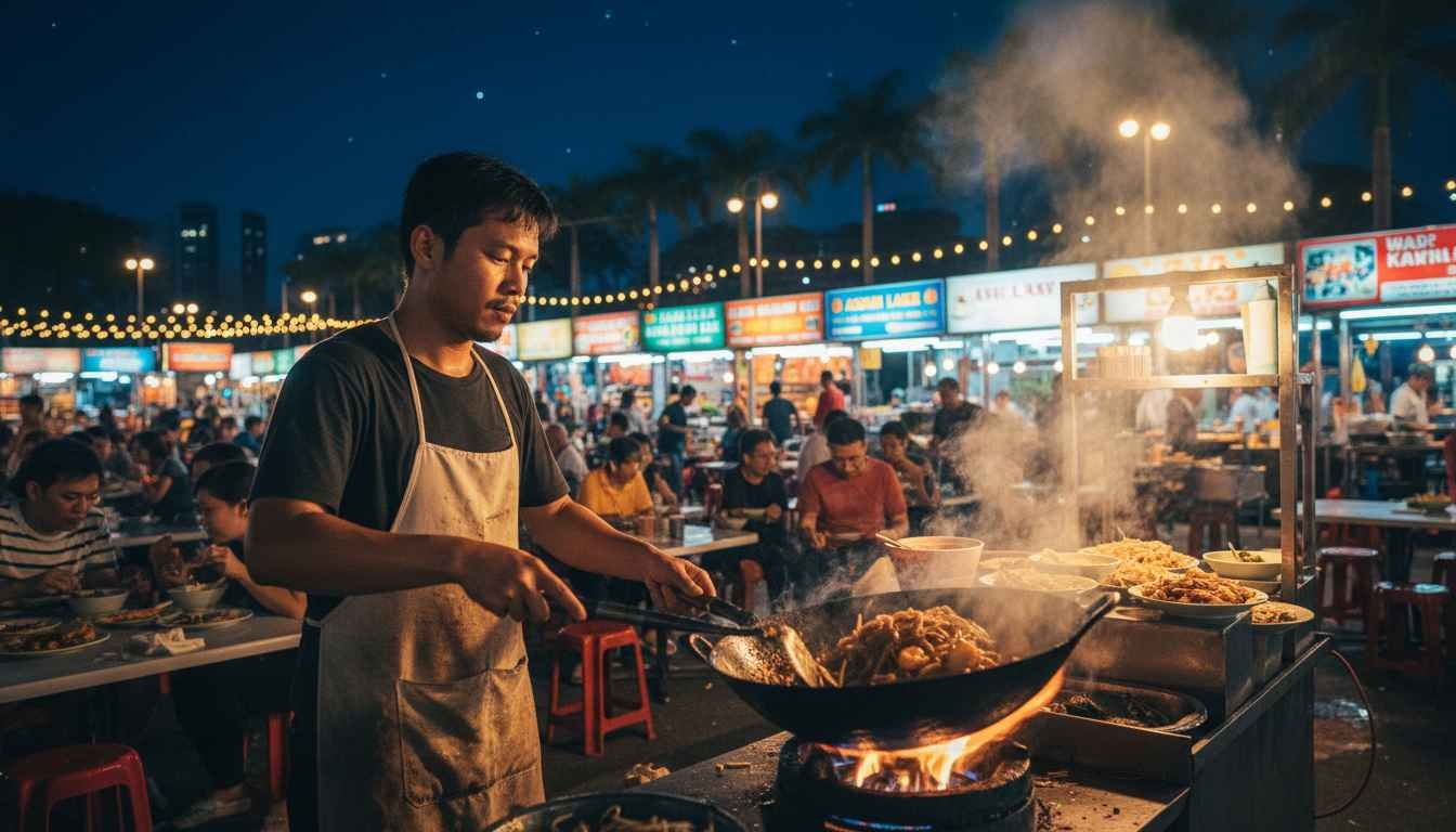 places to visit in penang at night